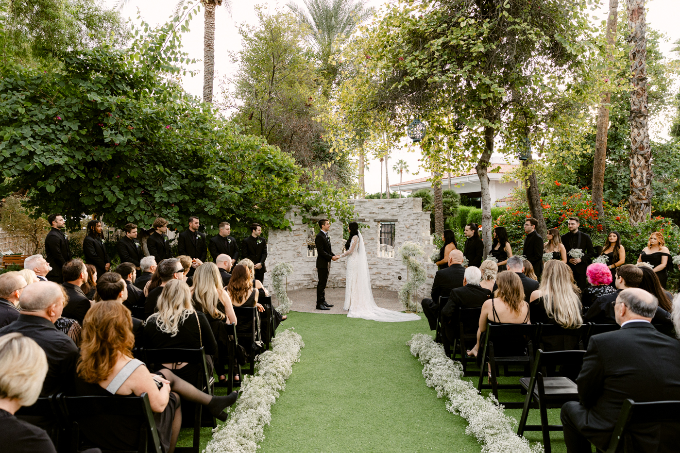 Ceremony at the scott resort and spa